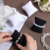 4Pcs 2 Colors Lint Bracelet/Watch Pillow Jewelry Displays BDIS-BBC0001-01-5