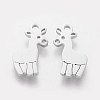 201 Stainless Steel Charms STAS-Q201-T164-2