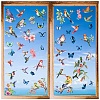 8 Sheets 8 Styles PVC Waterproof Wall Stickers DIY-WH0345-169-1