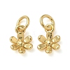 Rack Plating Brass Pendants KK-K392-51G-1
