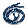 Synthetic Magnetic Hematite Beads Strands G-P545-K01-01-3