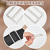 10Pcs Alloy Buckle Clasps FIND-BBC0002-42C-6