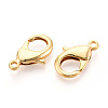 Brass Lobster Claw Clasps KK-YW0004-01E-G-2