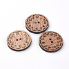 2-Hole Wooden Sewing Buttons WOOD-S037-053-1