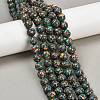 Natural Agate Beads Strands G-U030-C01-10mm-1