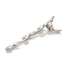 Alloy Alligator Hair Clips AJEW-A061-01E-P-3