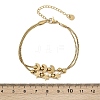 304 Stainless Steel Box Chain Multi-strand Bracelets for Women LS-BJEW-K291-01G-3