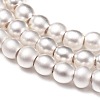 Electroplate Non-magnetic Synthetic Hematite Beads Strands G-I260-10A-01-2