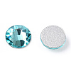 Glass Flat Back Rhinestone Cabochons RGLA-S002-20SS-11-2