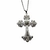 Vintage sparkling diamond cross large DIY accessory accessories IL0019-7-1