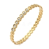 304 Stainless Steel Hinged Bangles for Women BJEW-C132-01B-G-4