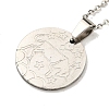 Non-Tarnish Constellation Pendant Necklaces LS-NJEW-S422-04P-02-2