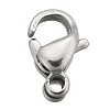 304 Stainless Steel Lobster Claw Clasps STAS-AB16-1-2