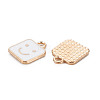 Alloy Enamel Charms ENAM-T016-13E-RS-3