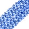 Transparent Glass Beads Strands GLAA-Q118-01A-B03-1