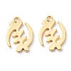 Brass Pendants KK-Z010-16G-2