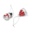 Glass Pendant Decorations HJEW-F021-02-2