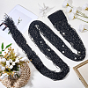 Polyester & Plastic Pearl Door String Curtain AJEW-WH20128-053A-3