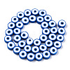 Handmade Polymer Clay Beads Strands CLAY-S096-041H-2