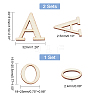   3 Sets 2 Styles Decorative Wooden Greek Letters DIY-PH0006-56-4