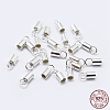 925 Sterling Silver Cord Ends STER-F036-21S-1mm-3