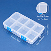 BENECREAT Organizer Storage Plastic Boxes CON-BC0001-06-3