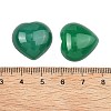 Natural Green Onyx Agate Cabochons G-G350-05-3