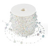Acrylic Round Beaded Link Chains DIY-MB0007-001A-3