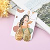 45Pcs 9 Styles Paper Jewelry Display Cards CDIS-CJ0001-09-5