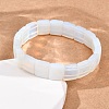 Opalite Faceted Beaded Stretch Bracelets for Women BJEW-K251-08L-3