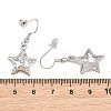 Women's Alloy Micro Pave Cubic Zirconia Dangle Earrings AL-CBA3C8B-05P-3