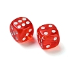 Spray Printed Transparent Acrylic Beads AC-CBA40CF-01F-2