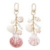 Shell Pendant Decorations HJEW-TA00476-1