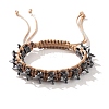 Alloy Beads Braided Bead Bracelets WG69B67-02-3