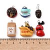 Opaque Resin Pendants RE-CBA6149-01-3