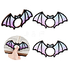 Wooden Thumb Bookmark AJEW-WH0270-398-1