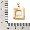 Brass Shell Pendants KK-K389-032G-3