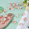 20Pcs 5 Styles Resin Cat Shape Coffee Display Decorations AJEW-SC0001-90-3