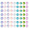 135Pcs 9 Colors Cat Eye Beads G-TA0002-48-3