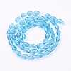 Glass Beads Strands LS-GLAA-R024-11x8mm-7-2