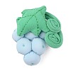 Handmade Cotton Filled 3D Grapes DIY-WH0304-678E-1