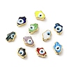 Handmade Evil Eye Lampwork Beads LAMP-F026-03-1