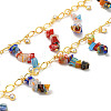 Brass Handmade Beaded Chains CHC-P011-D01-G-1