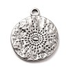 Tarnish Resistant 304 Stainless Steel Pendants Rhinestone Settings STAS-B024-89P-2