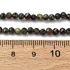 Natural Seraphinite Beads Strands G-RM2025-A42-3mm-5