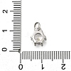 Brass Pave Cubic Zirconia Pendants KK-V002-23P-01-3