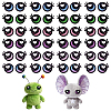 180 Pairs 6 Styles Felt Craft Doll Eye DIY-NB0016-21-1