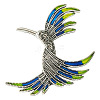 Hummingbird Enamel Pins JEWB-TADJ0001-04A-1