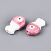 Handmade Porcelain Ceramic Beads PORC-T134-26D-3