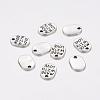 Tibetan Style Alloy Pendants X-TIBEP-A5194-AS-NR-1